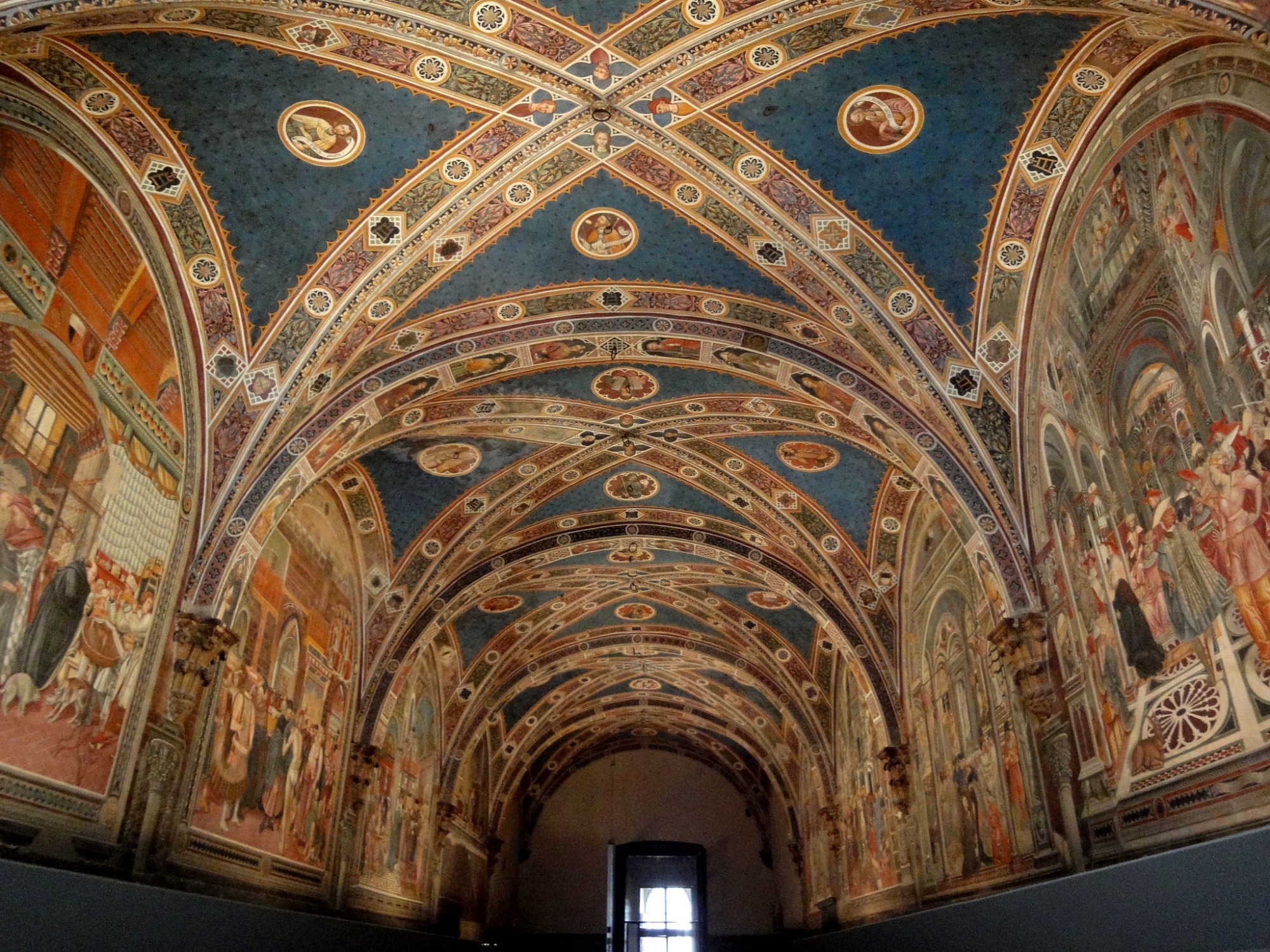 The Sala del Pellegrino of Santa Maria della Scala, Siena