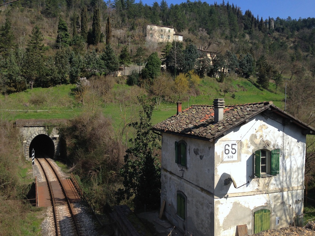 Faentina railway line