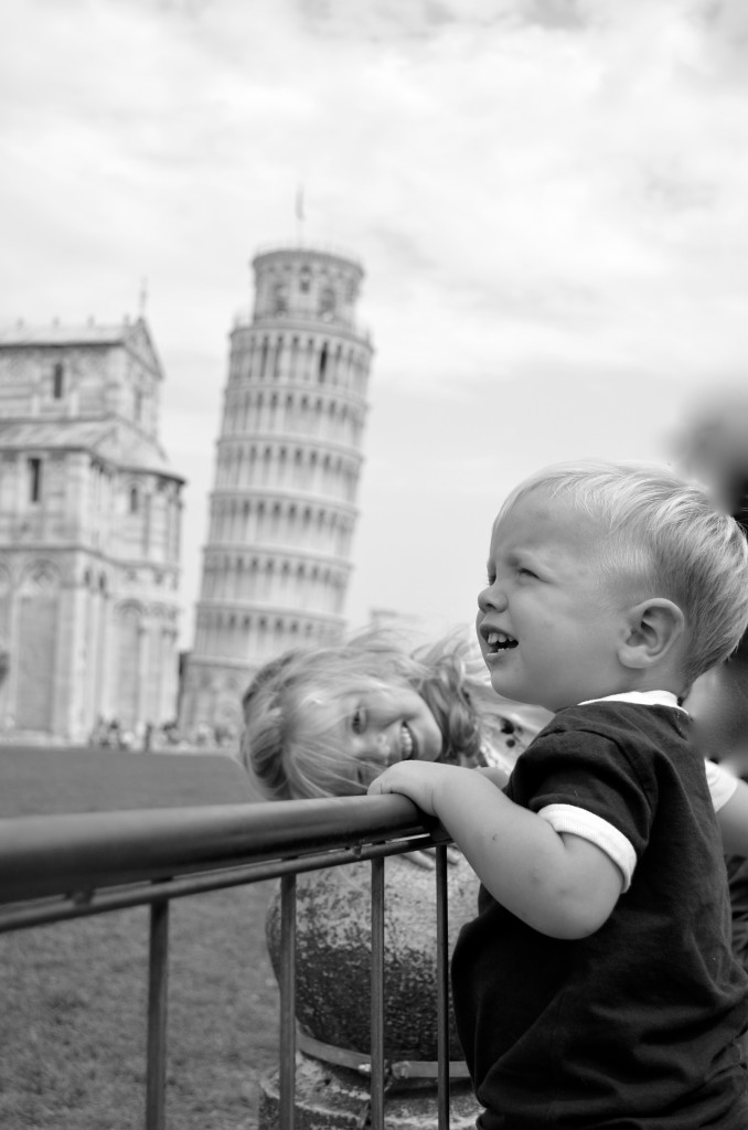 Pisa with kids