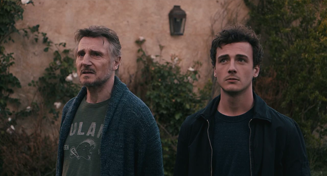 Liam Neeson and his son